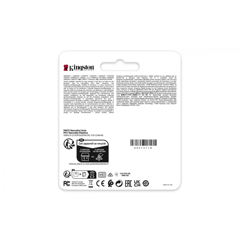 Kingston Technology 32GB SDHC UHS-I Industrial pSLC mälupulk