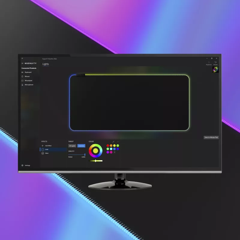 HyperX Pulsefire Mat – mänguhiirematt – riidest (2XL)