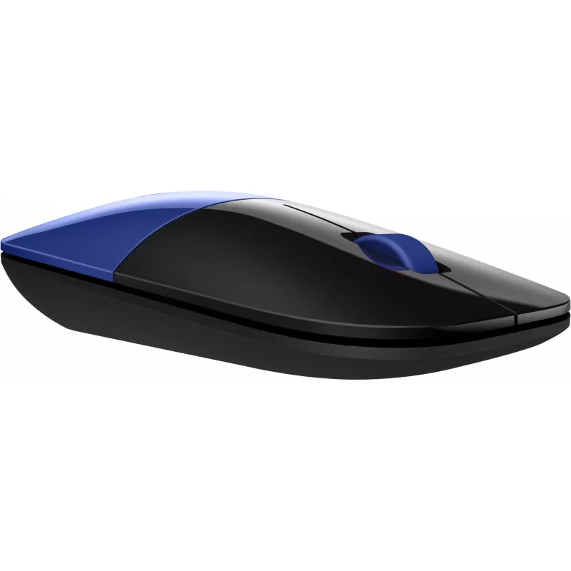 HP Z3700 sinine juhtmevaba hiir, kahekäeline, optiline, RF-juhtmevaba, 1200 DPI, sinine