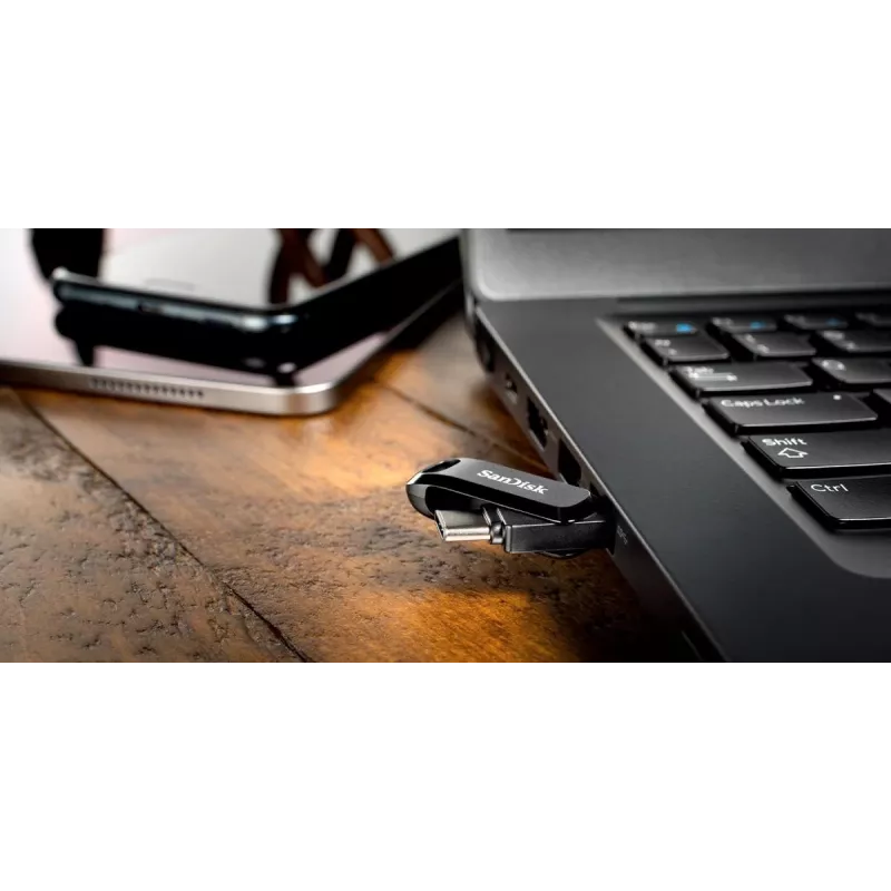 WESTERN DIGITAL SanDisk Ultra Dual Drive Go - 512 GB USB-mälupulk - USB-C / USB-A