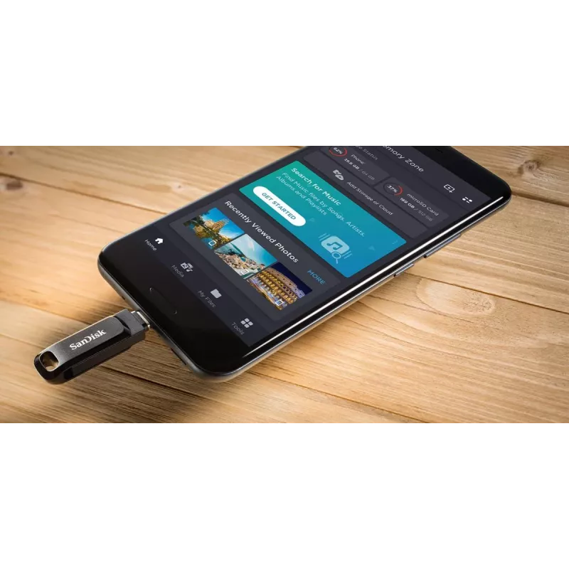 WESTERN DIGITAL SanDisk Ultra Dual Drive Go - 512 GB USB-mälupulk - USB-C / USB-A
