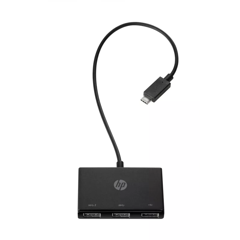 HP USB-C USB-A jaoturisse