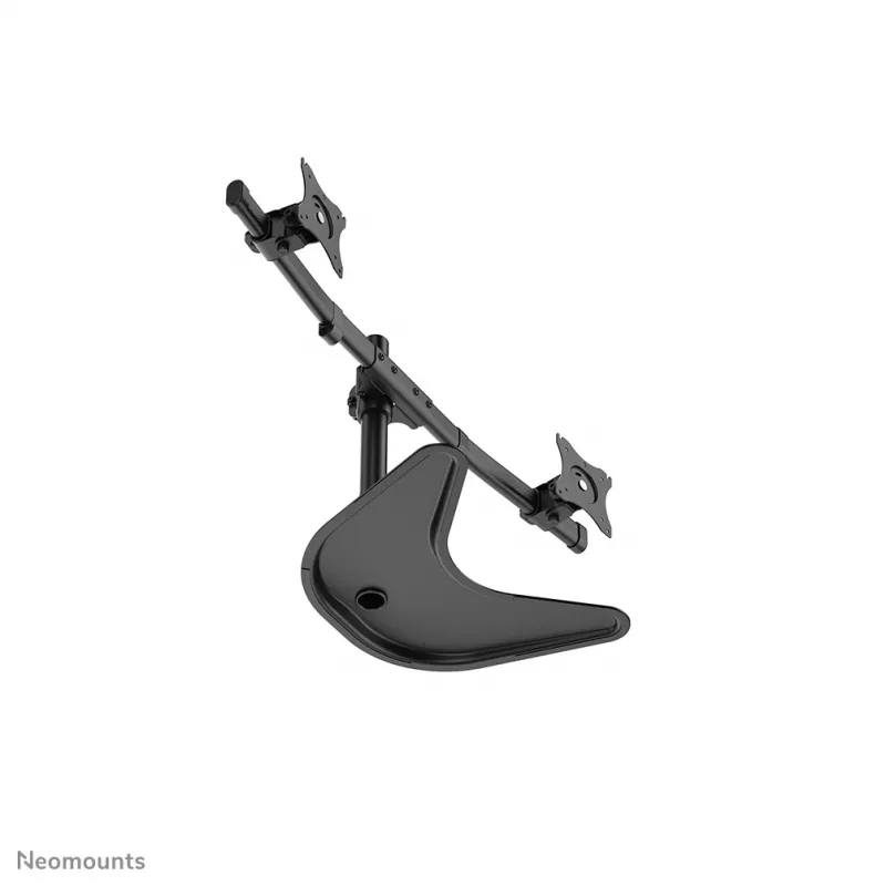 Neomounts NM-D335DBLACK Monitori alus 10-27 tolli, Klambriga/Vabaltseisev/Läbiviiguga, 8 kg, 25,4 cm (10 tolli), 68,6 cm (27 tolli), 100 x 100 mm, Must