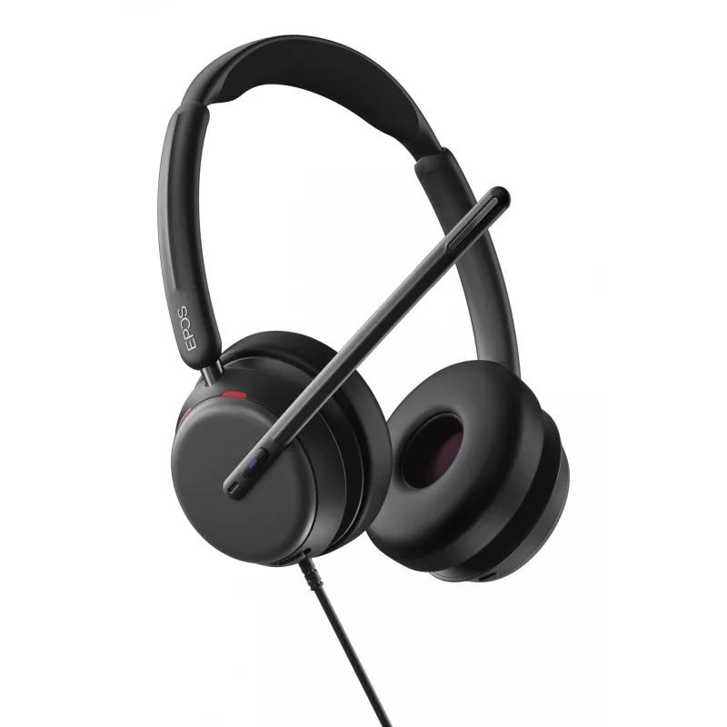 Lenovo 4Z21P85373 kõrvaklapid/peakomplekt Juhtmega Peapael Kontor/Kõnekeskus USB Type-C / USB Type-A Must