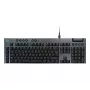 LOGITECH G915 X USB-A Juhtmega Madala Profiiliga Mänguklaviatuur Tactile Must Azerty Fr