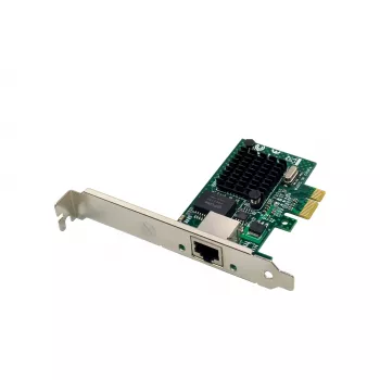 LevelOne Gigabit PCIe võrgukaart, kaasas madala profiili klamber