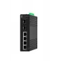 LevelOne Hilbert 6-porti tööstuslik gigabitine PoE Smart Lite lüliti, 2 x SFP, 4 PoE väljundit, 802.3at/af PoE