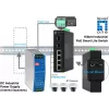 LevelOne Hilbert 6-porti tööstuslik gigabitine PoE Smart Lite lüliti, 2 x SFP, 4 PoE väljundit, 802.3at/af PoE