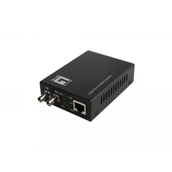 LevelOne RJ45-ST Gigabit meediamuundur, ühemoodiline fiiber, 1310nm, 20km