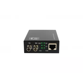 LevelOne RJ45-ST Gigabit meediamuundur, ühemoodiline fiiber, 1310nm, 20km