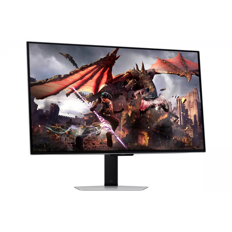 Samsung G80SD arvutimonitor 81,3 cm (32 tolli) 3840 x 2160 4K Ultra HD OLED hõbedane