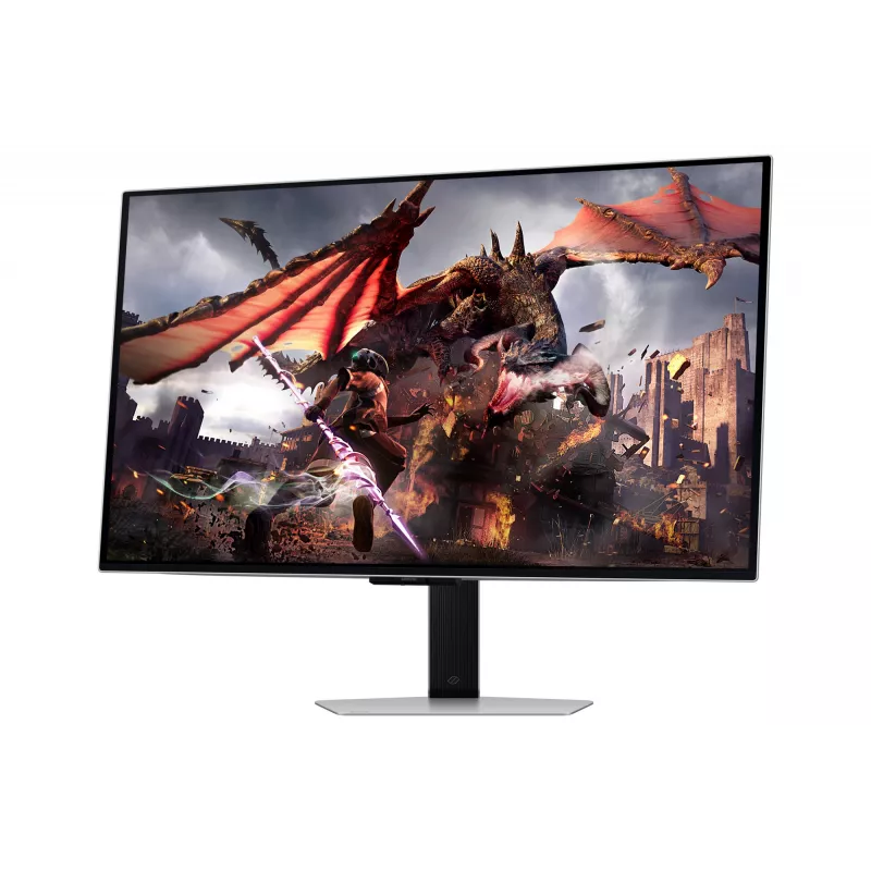 Samsung G80SD arvutimonitor 81,3 cm (32 tolli) 3840 x 2160 4K Ultra HD OLED hõbedane