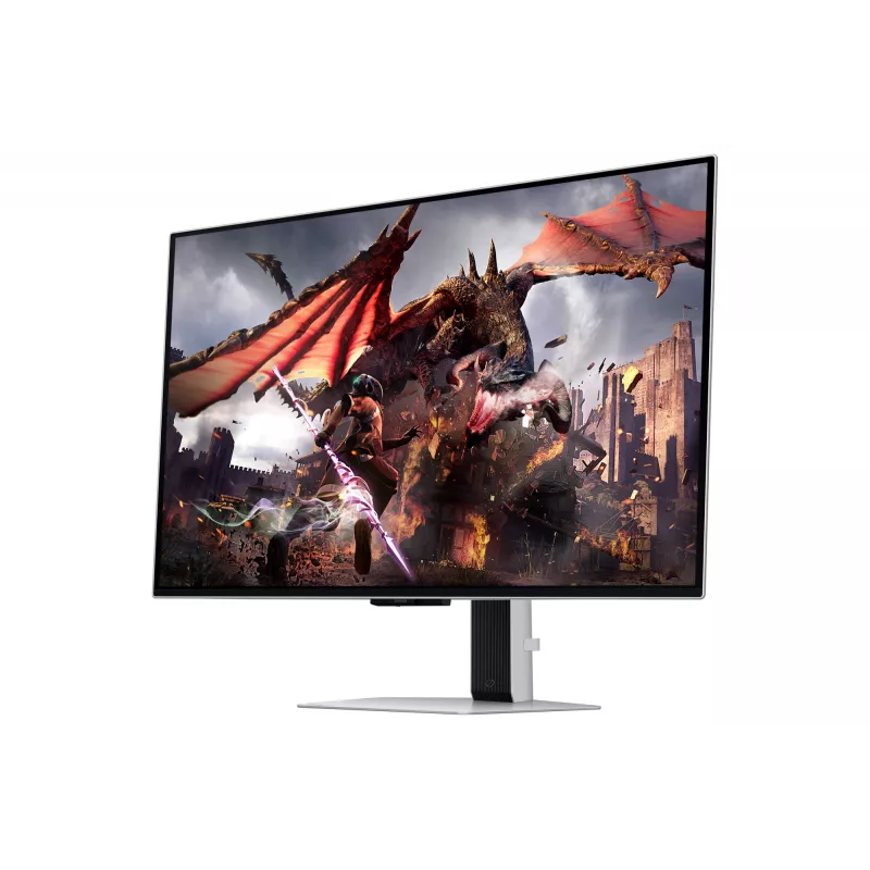 Samsung G80SD arvutimonitor 81,3 cm (32 tolli) 3840 x 2160 4K Ultra HD OLED hõbedane