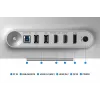 Samsung G80SD arvutimonitor 81,3 cm (32 tolli) 3840 x 2160 4K Ultra HD OLED hõbedane