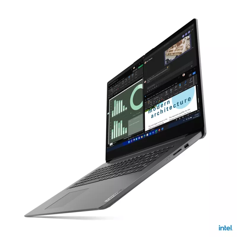 Lenovo V17 G4 IRU Intel® U U300 sülearvuti 43,9 cm (17,3 tolli) Full HD 8 GB DDR4-SDRAM 512 GB SSD Wi-Fi 6 (802.11ax) Windows 11 Home Saksa Hall