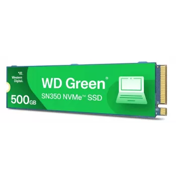 WESTERN DIGITAL SSD - WD roheline SN350 - 500GB - Pci-e Gen3 x4 - M.2 2280 - TLC
