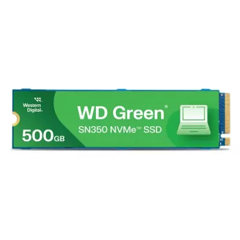 WESTERN DIGITAL SSD - WD roheline SN350 - 500GB - Pci-e Gen3 x4 - M.2 2280 - TLC