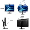 Philips 3000 seeria 32B2U3601H/00 arvutimonitor 80 cm (31,5 tolli) 2560 x 1440 pikslit Quad HD LCD must