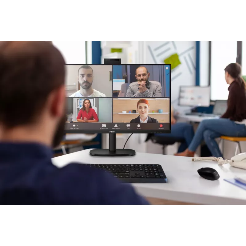 Philips 3000 seeria 32B2U3601H/00 arvutimonitor 80 cm (31,5 tolli) 2560 x 1440 pikslit Quad HD LCD must