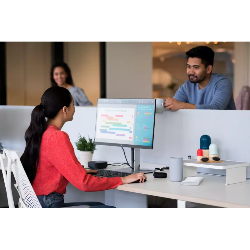 HP E-Series E24 G4 FHD Monitor, 60,5 cm (23,8 tolli), 1920 x 1080 pikslit, Full HD, LCD, 5 ms, must