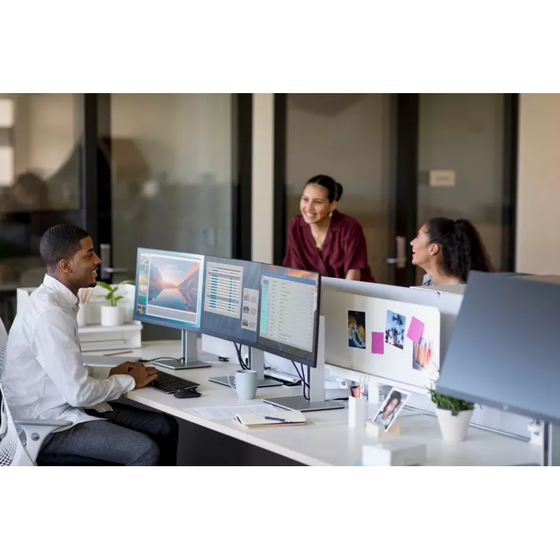 HP E-Series E24 G4 FHD Monitor, 60,5 cm (23,8 tolli), 1920 x 1080 pikslit, Full HD, LCD, 5 ms, must