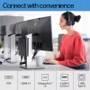 HP E-Series E24 G4 FHD Monitor, 60,5 cm (23,8 tolli), 1920 x 1080 pikslit, Full HD, LCD, 5 ms, must