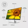 HP E-Series E24 G4 FHD Monitor, 60,5 cm (23,8 tolli), 1920 x 1080 pikslit, Full HD, LCD, 5 ms, must