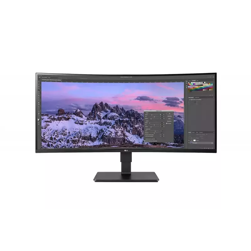 LG 35BN77CP-B.AEU arvutimonitor 88,9 cm (35 tolli) 3440 x 1440 pikslit Quad HD LED must