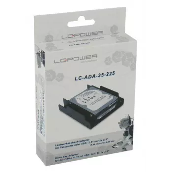 LC-POWER Hrd Disk Adapter 2x 2.5 Ud 3.5, Must - Lc-d-35-225