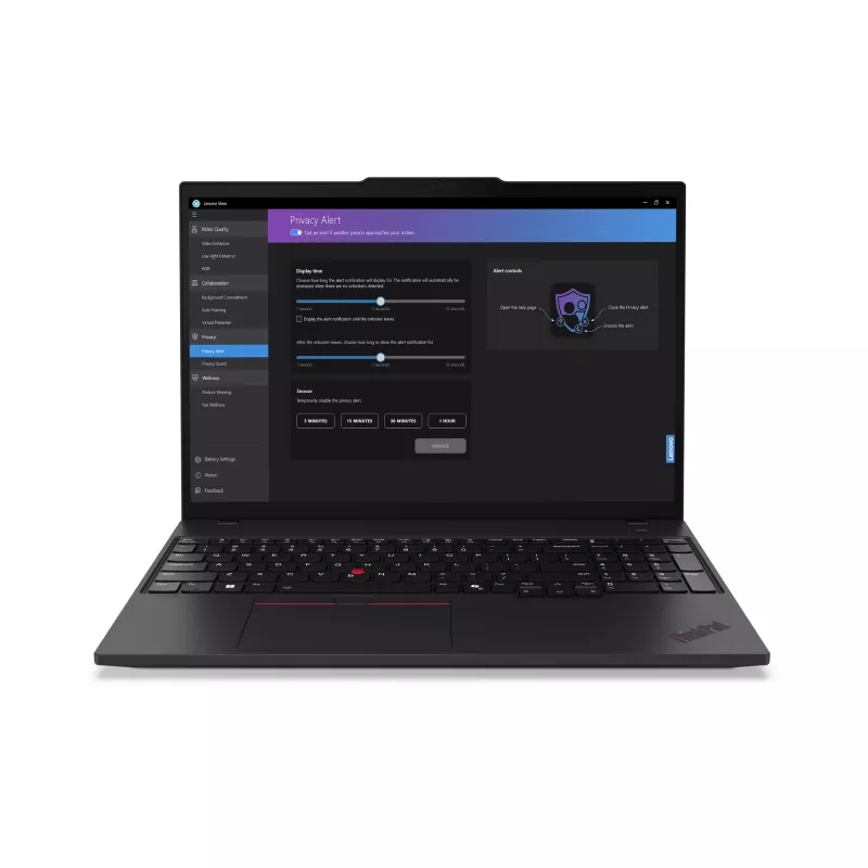 Lenovo ThinkPad T16 Gen 3 Intel Core Ultra 5 125U sülearvuti 40,6 cm (16 tolli) WUXGA 16 GB DDR5-SDRAM 512 GB SSD Wi-Fi 6E (802.11ax) Windows 11 Pro must