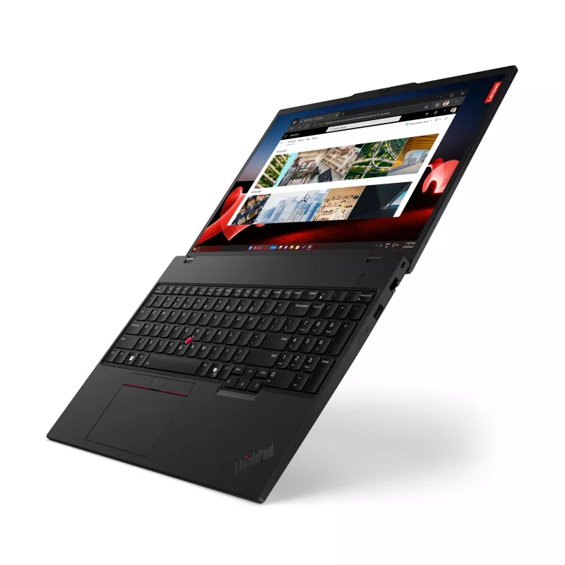 Lenovo ThinkPad T16 Gen 3 Intel Core Ultra 5 125U sülearvuti 40,6 cm (16 tolli) WUXGA 16 GB DDR5-SDRAM 512 GB SSD Wi-Fi 6E (802.11ax) Windows 11 Pro must
