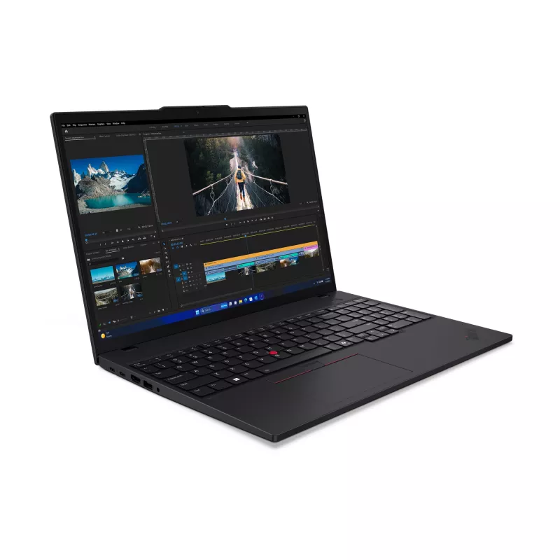 Lenovo ThinkPad T16 Gen 3 Intel Core Ultra 5 125U sülearvuti 40,6 cm (16 tolli) WUXGA 16 GB DDR5-SDRAM 512 GB SSD Wi-Fi 6E (802.11ax) Windows 11 Pro must