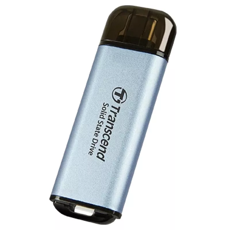 TRANSCEND Esd300c - 1TB kaasaskantav SSD - USB USB-C - 3D NAND Flash - Taevasinine