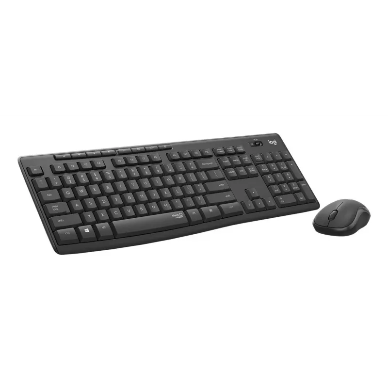 LOGITECH MK295 Vaikne juhtmevaba klaviatuuri/hiire komplekt - Grafiit - Qwertz Šveits/Luks