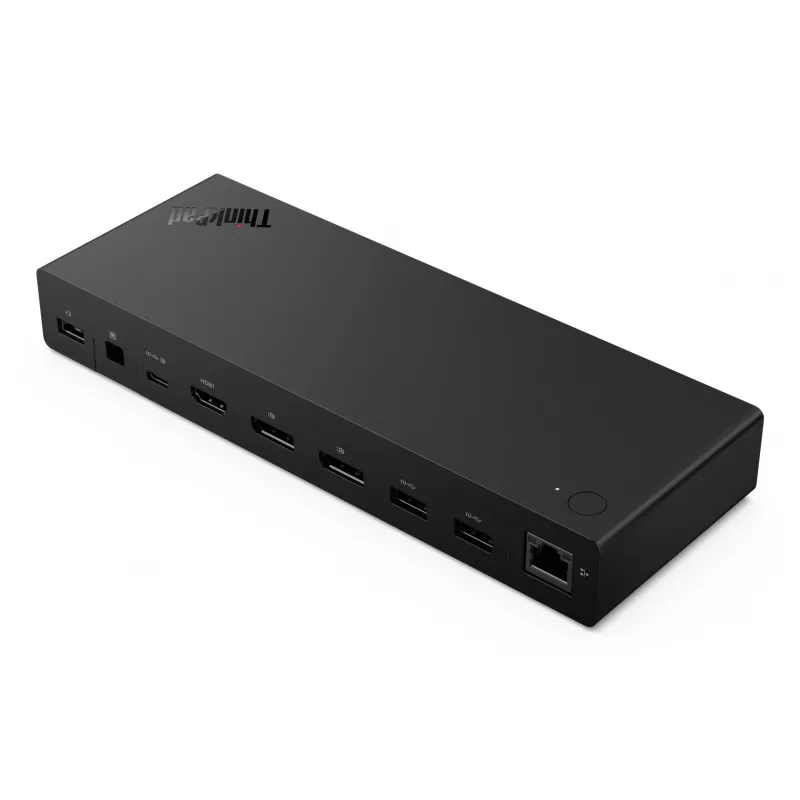 Lenovo ThinkPad USB4 Dock 5000 juhtmega Thunderbolt 4 must