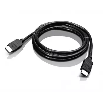 Lenovo 2.0m HDMI HDMI-kaabel 2 m HDMI Type A (Standard) Must