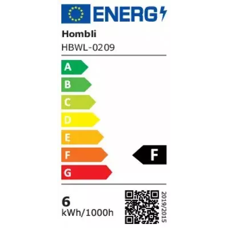 Seinavalgusti Hombli HBWL-0209 LED 6W Kuubik IP54