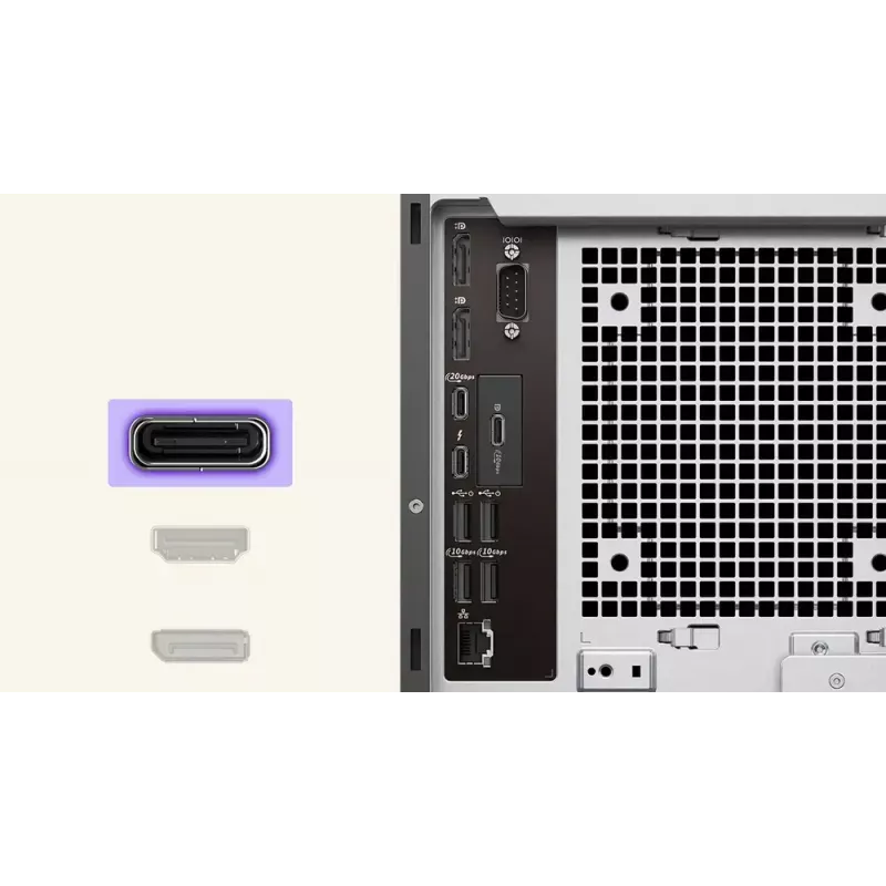 DELL Pro Max FCT2250 T2 Intel Core Ultra 9 285K 64 GB DDR5-SDRAM 1 TB SSD Windows 11 Pro Tower PC Must