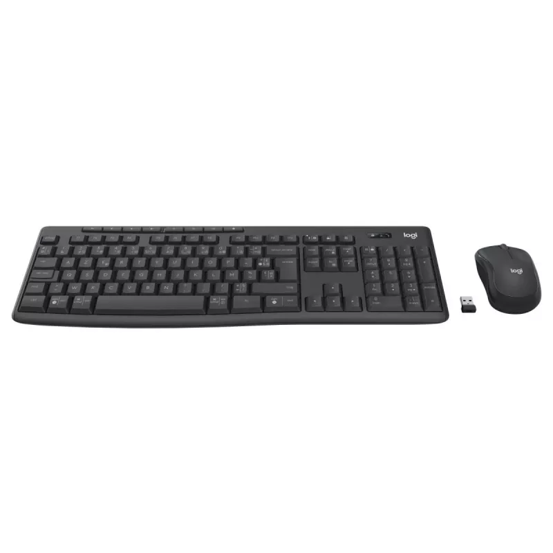 Logitech MK370 Combo for Business – täissuuruses traadita klaviatuur ja hiir