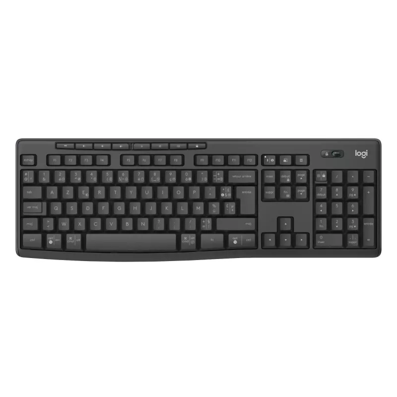 Logitech MK370 Combo for Business – täissuuruses traadita klaviatuur ja hiir