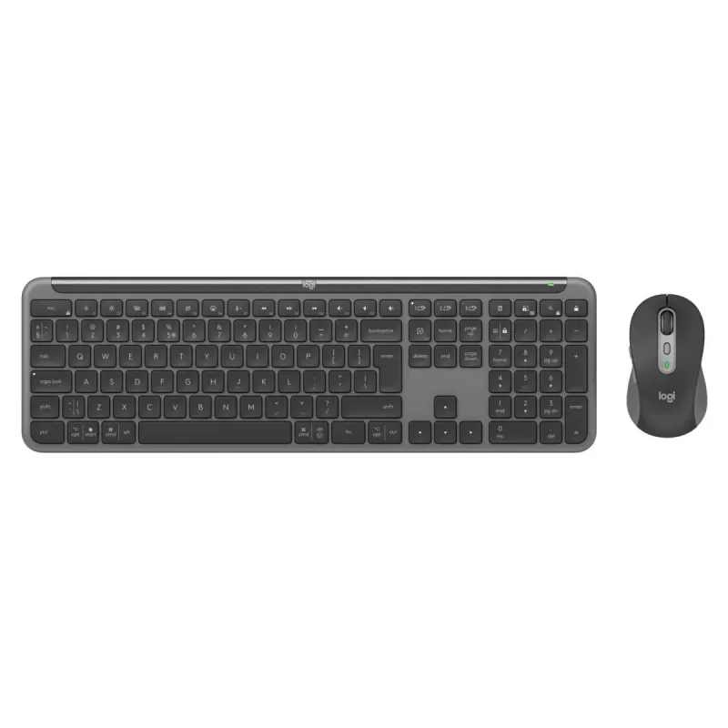 LOGITECH Signature õhuke Combo Mk950 - juhtmevaba klaviatuur/hiir - grafiit - Qwerty US/Int'l
