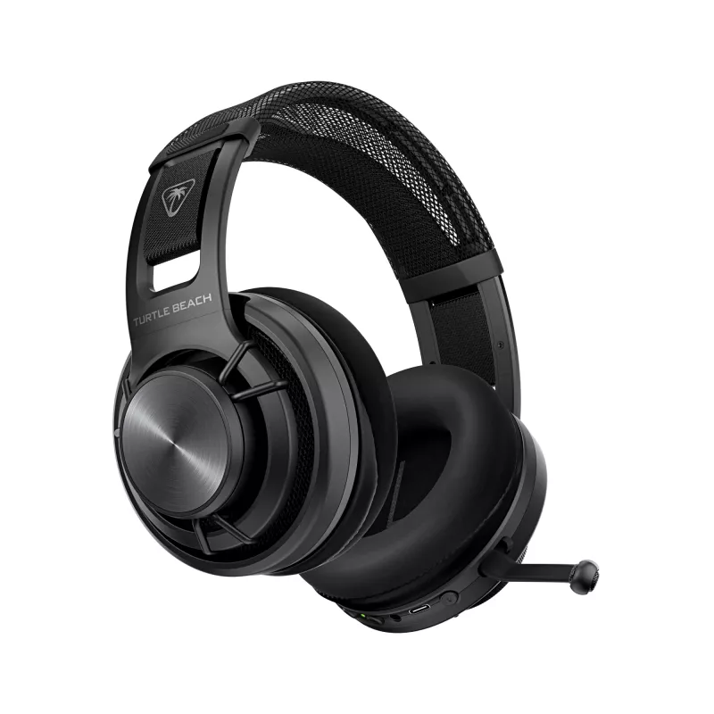 Turtle Beach Atlas Air juhtmevaba avatud seljaga personaalarvuti mängupeakomplekt 24-bitise kõrgtruudusega heli, ringhäälingu klassi mikrofon, ujuv kõrvaklapp, mäluvahtpolstrid ja Bluetooth personaalarvutile