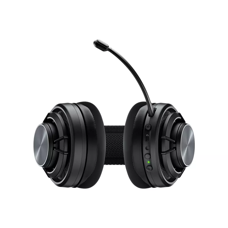 Turtle Beach Atlas Air juhtmevaba avatud seljaga personaalarvuti mängupeakomplekt 24-bitise kõrgtruudusega heli, ringhäälingu klassi mikrofon, ujuv kõrvaklapp, mäluvahtpolstrid ja Bluetooth personaalarvutile
