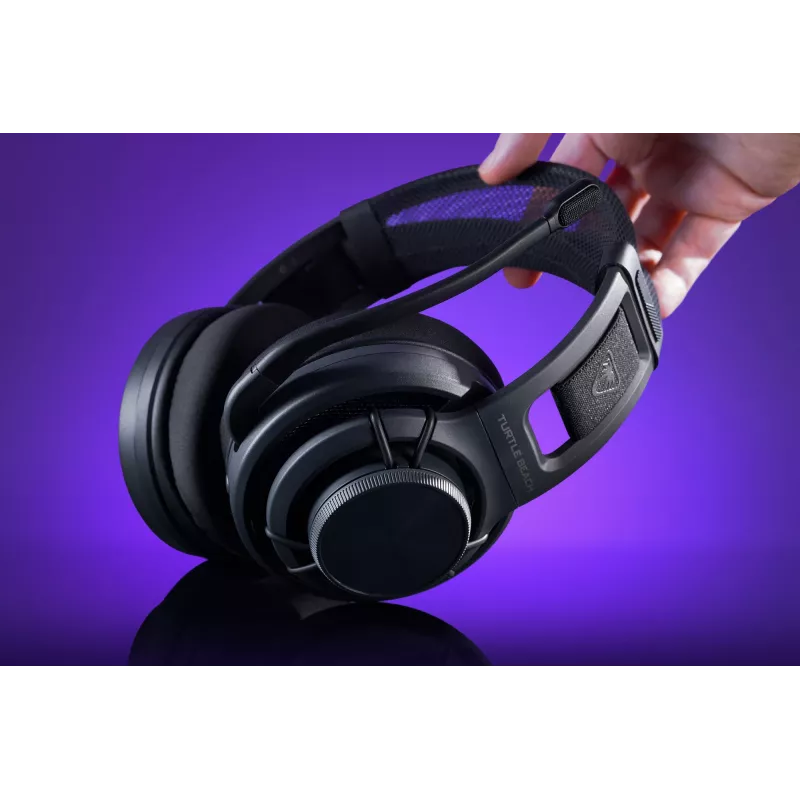 Turtle Beach Atlas Air juhtmevaba avatud seljaga personaalarvuti mängupeakomplekt 24-bitise kõrgtruudusega heli, ringhäälingu klassi mikrofon, ujuv kõrvaklapp, mäluvahtpolstrid ja Bluetooth personaalarvutile