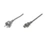 DIGITUS toitejuhe, CEE 7/7 (Tüüp-F) - C5 M/F, 75cm H05VV-F3G 0.75qmm must