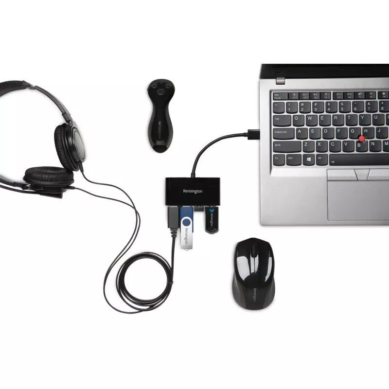 Kensington UH4000 USB 3.0 4-pordine jaotur