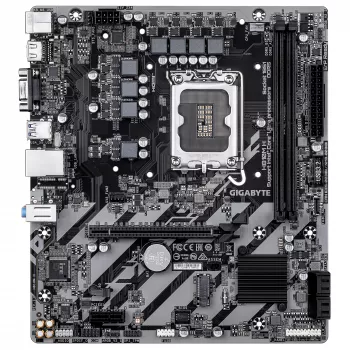 Emaplaat GIGABYTE H810M H Micro ATX, Intel H810 kiibistik, LGA 1851, DDR5, 2x DIMM kuni 128 GB, PCIe 4.0, HDMI 2.1