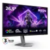 AOC AGON PRO AG276QKD2 arvutimonitor 67,3 cm (26,5 tolli) 2560 x 1440 pikslit Quad HD QD-OLED must, hall