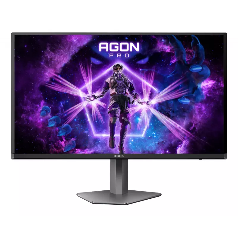 AOC AGON PRO AG276QKD2 arvutimonitor 67,3 cm (26,5 tolli) 2560 x 1440 pikslit Quad HD QD-OLED must, hall