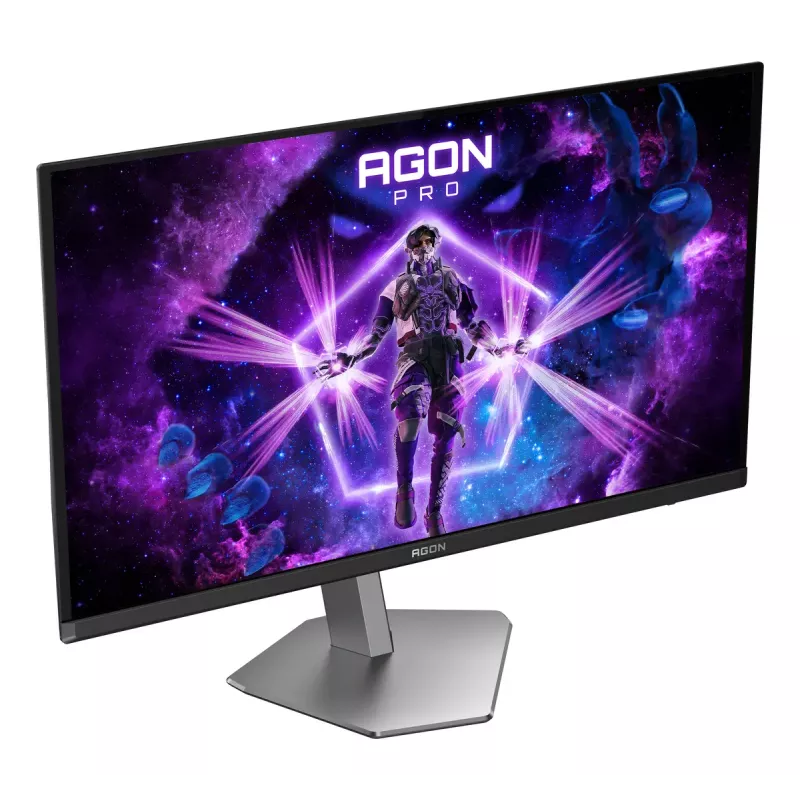 AOC AGON PRO AG276QKD2 arvutimonitor 67,3 cm (26,5 tolli) 2560 x 1440 pikslit Quad HD QD-OLED must, hall